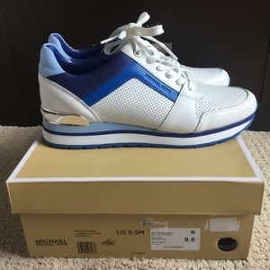 Michael kors Billie trainer lasered leather